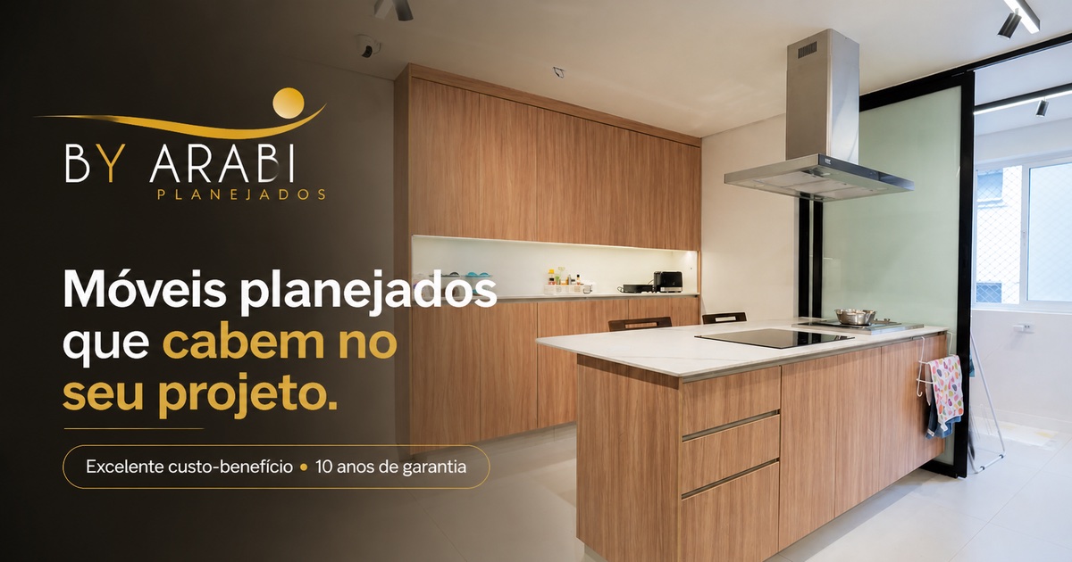 Site da By Arabi Planejados criado pela Khaph