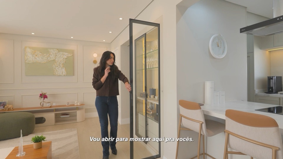 Tour completo de interiores produzido pela Khaph para Valcenter Planejados